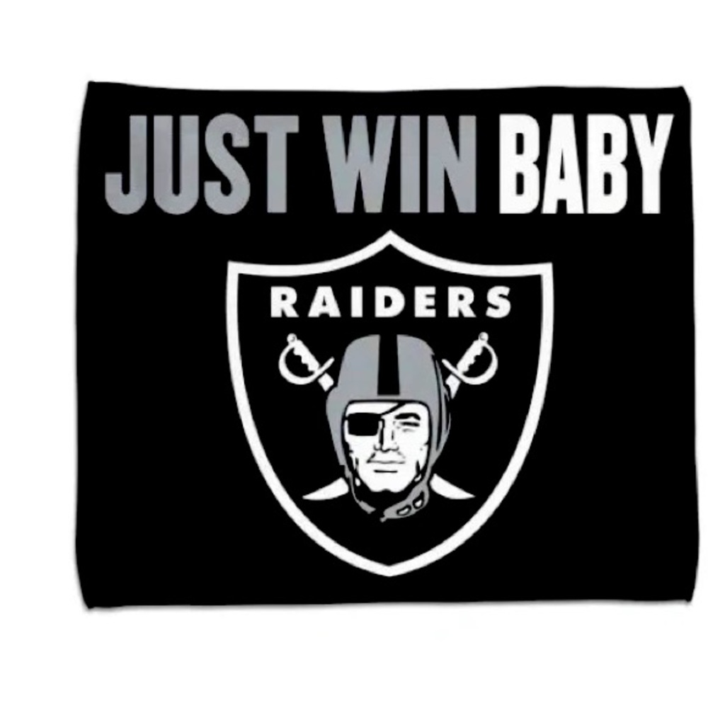 Las Vegas Raiders Rally Towel - Full color